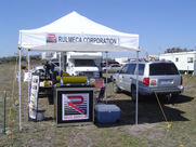 Rulmeca_exhibits_outdoor)booth_at_Bluefield
