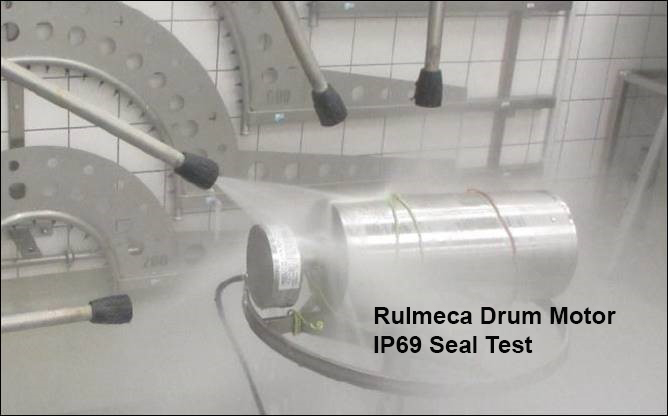 Rulmeca Drum Motor IP69 Sealing System