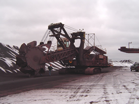 Bucket Wheel Reclaimer retrofitted with Rulmeca Motorized Pulleys