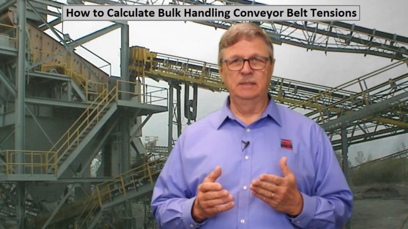 How to Calculate Bulk Handling Belt Tensions